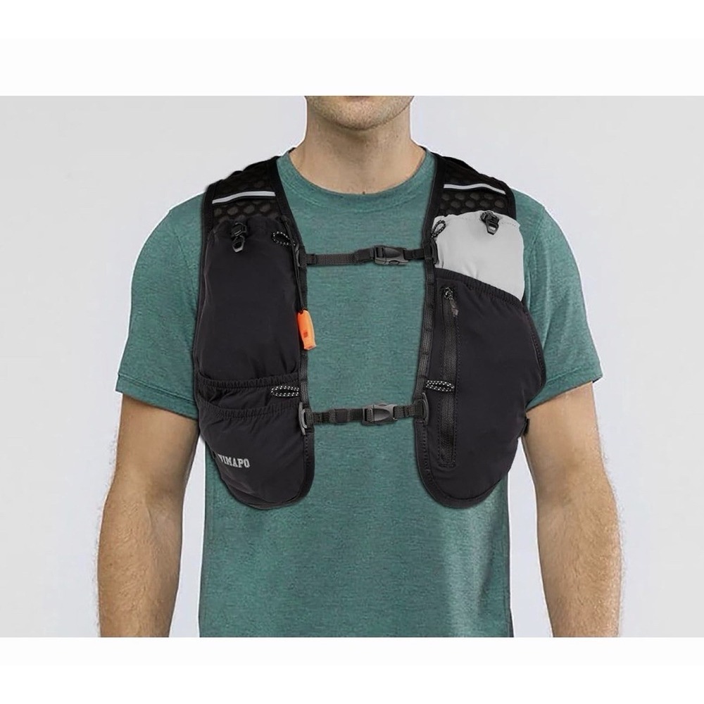 Running Hydration Vest Backpack Marathon Race Hiking Cycling Water Pack - Picture 9 of 9